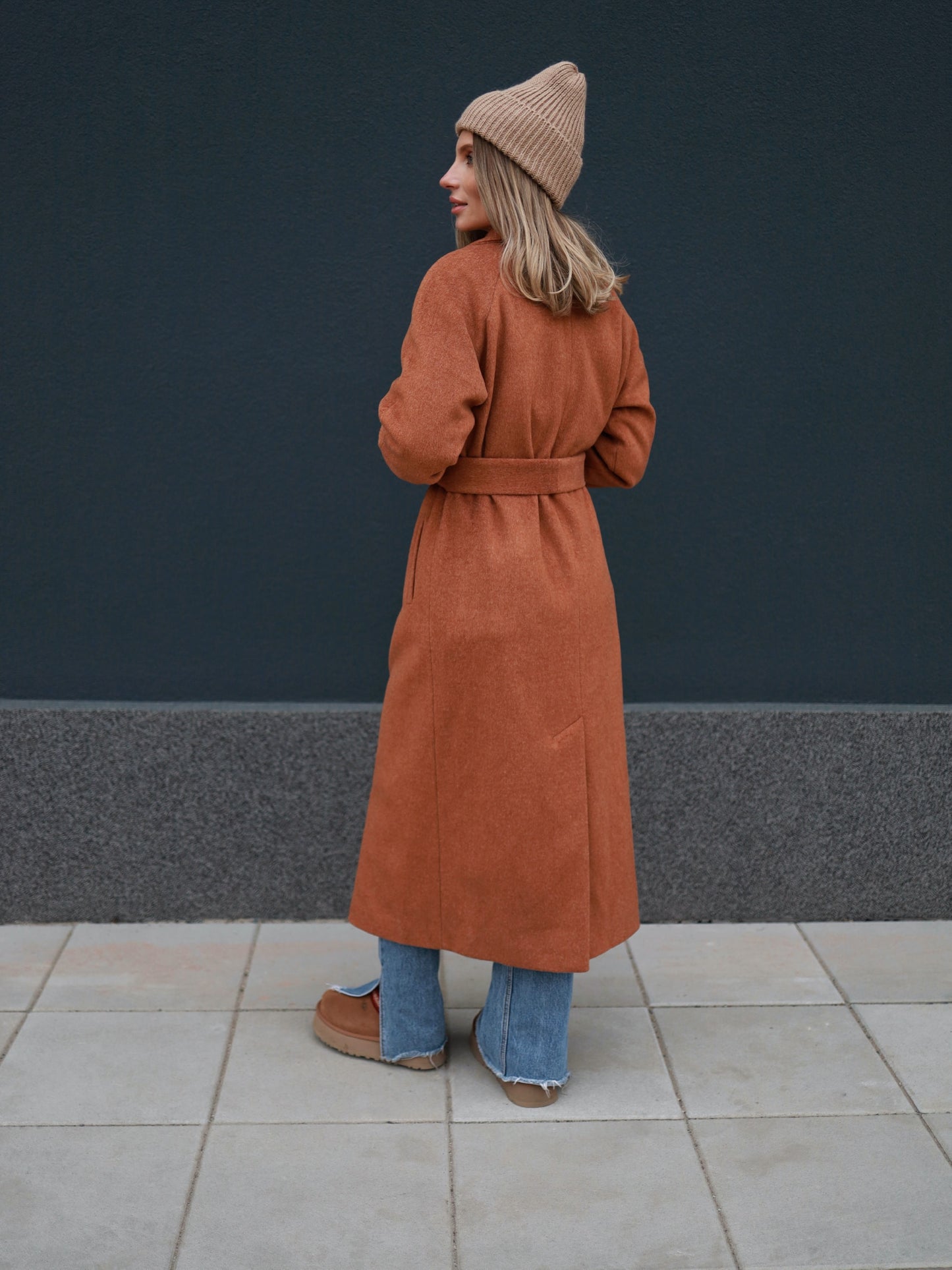 Caramel Pile Coat